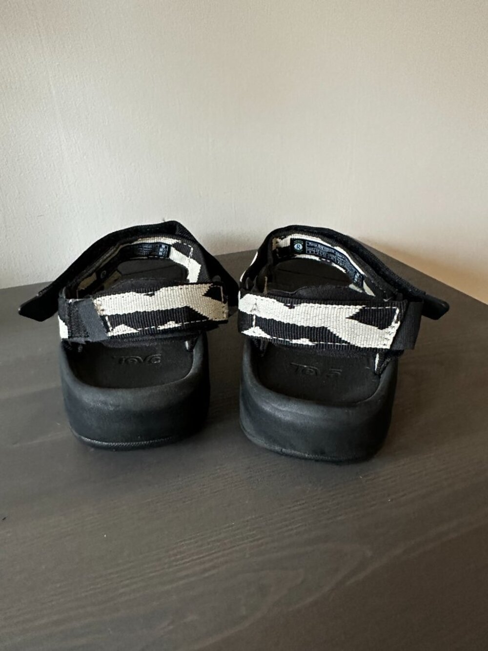 Teva Hurricane XLT Ampsole Sandals black white 6 - Picture 3 of 6